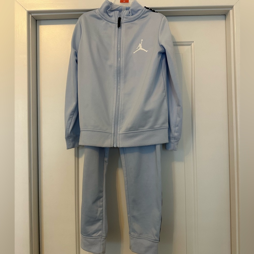 Jordan Kids Light Blue Jacket & Joggers Set